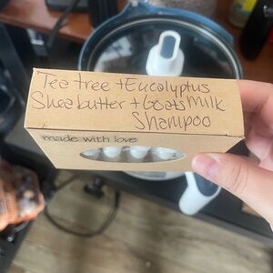 Natural Tea Tree and Eucalyptus Shampoo Bar